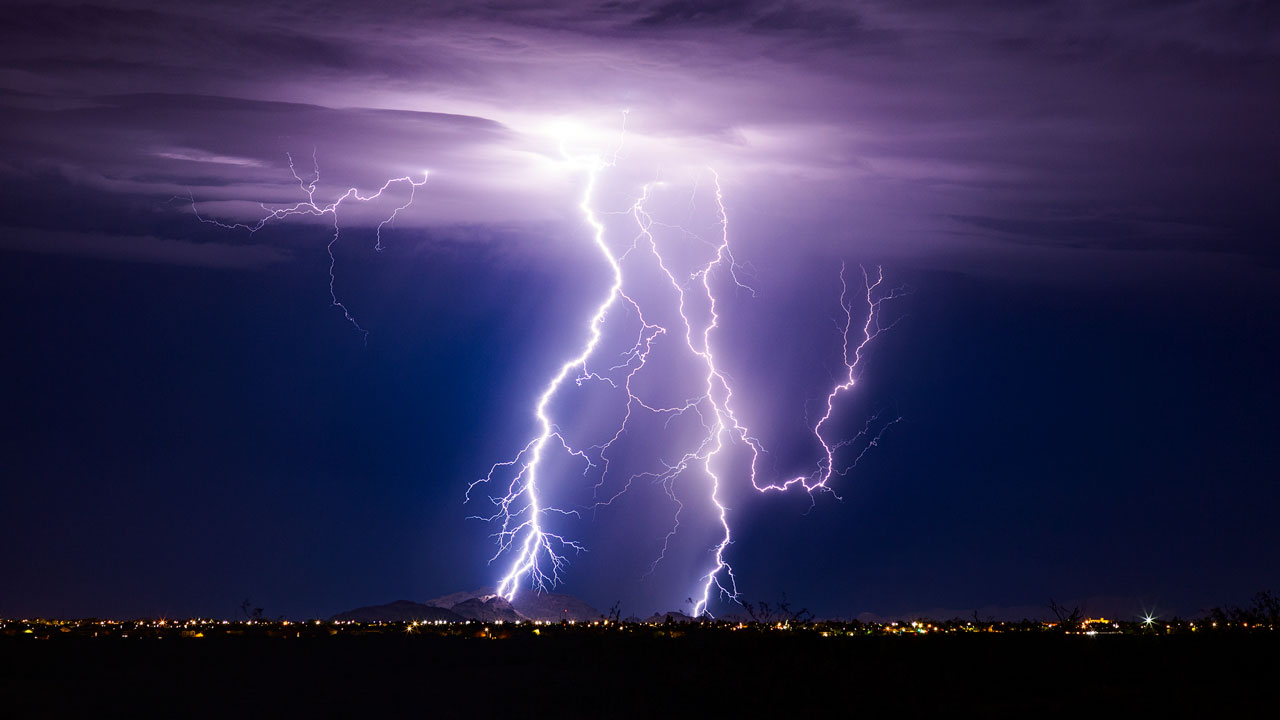 Lightning strike kills woman 