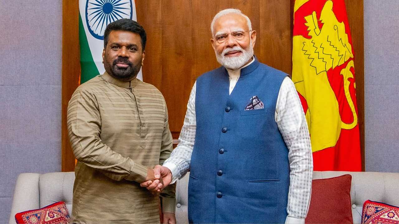 India’s Modi praises close Sri Lanka ties at holy tree