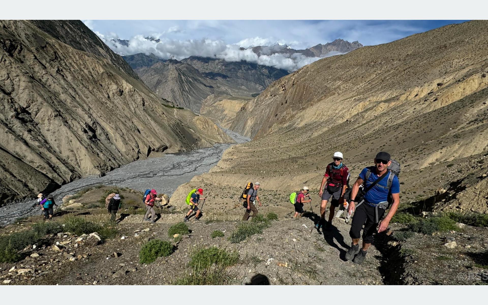 Natural water sources depleting in Mustang, affecting agriculture
