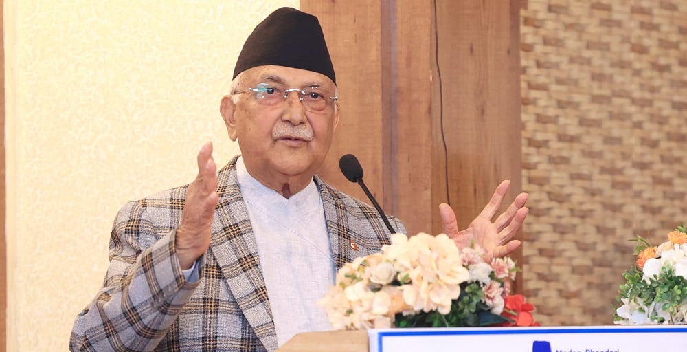 PM Oli dares accusers to prove claims of brokers reaching his bedroom
