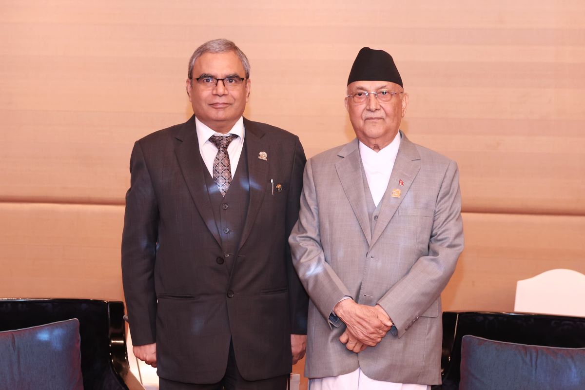 BIMSTEC Secretary General Pandey calls on PM Oli