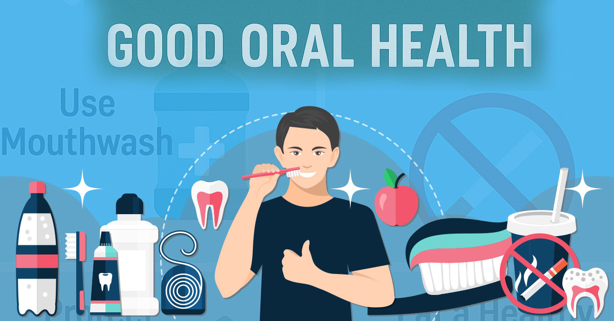 Maintaining good oral health and prevent dental issues