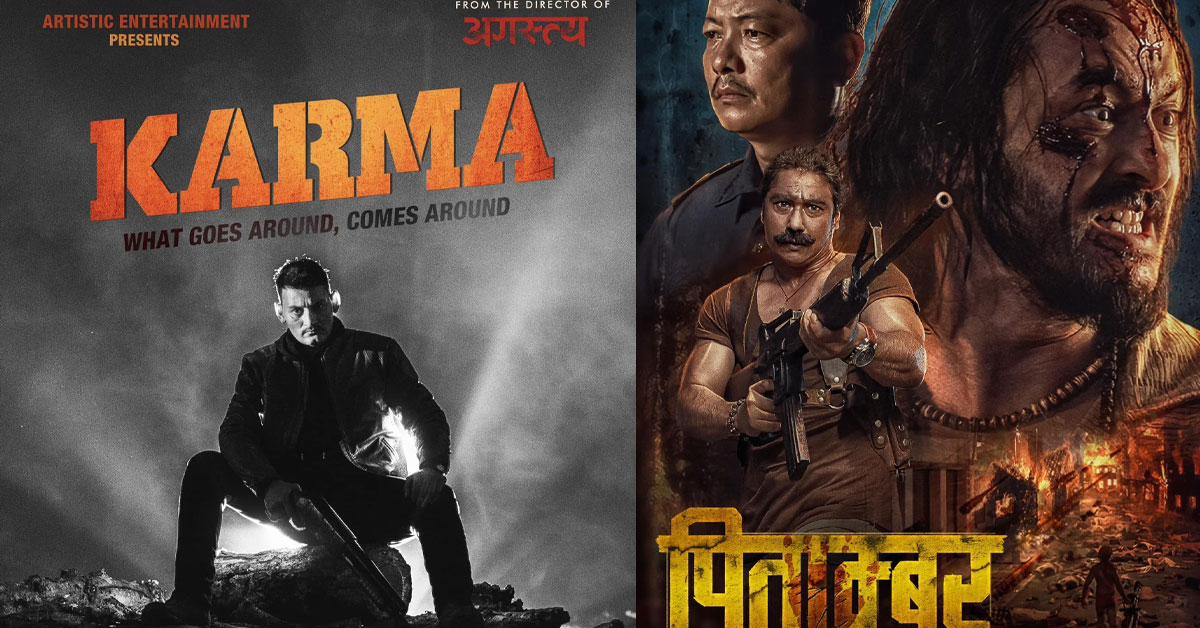 Epic Box Office Battle: ‘Karma’ vs ‘Pitambar’ Who Will Rule the Nepali Action Cinema on Chaitra 29?