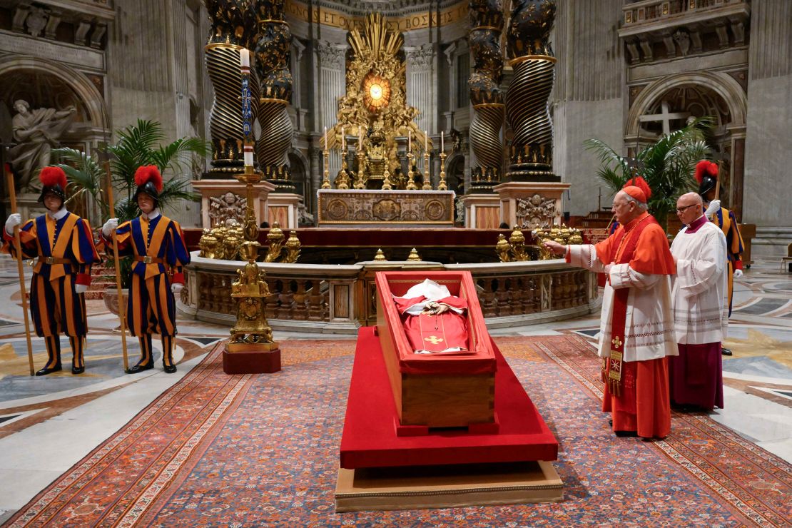 Vatican concludes Pope Francis’ lying in state with sealing of coffin