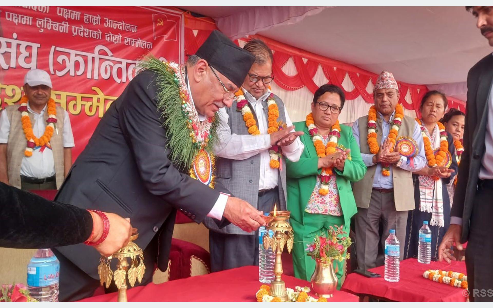 Maoist Centre’s awakening campaign resumes: Chair Dahal