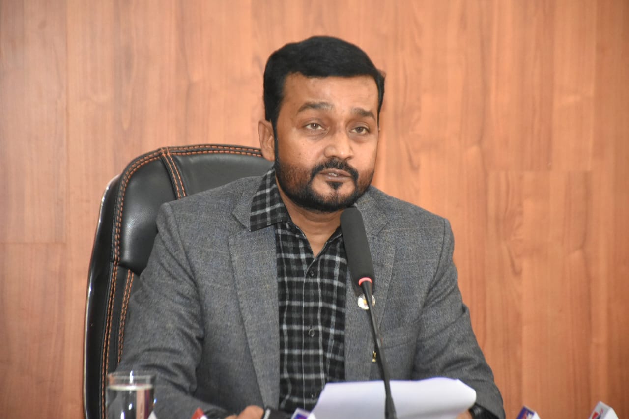 Minister Yadav monitors Dhauligad Drinking Water Project