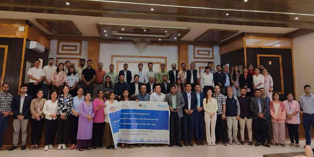 Workshop on disaster preparedness and response plans concludes