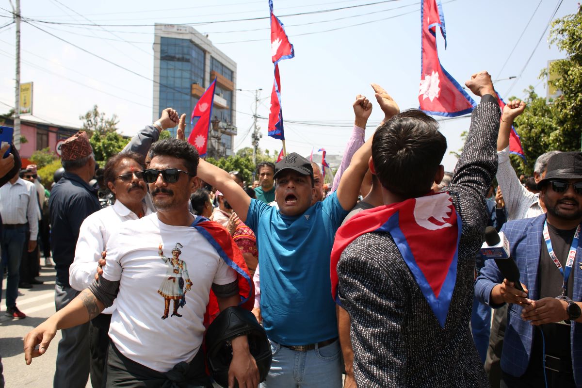 RPP protests over detention of leaders