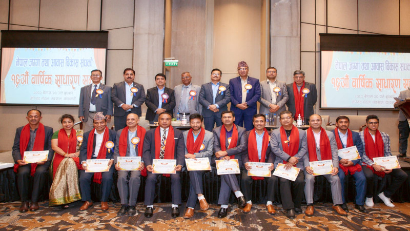 Kunwar elected chair of Nepal Land and Housing Developers Association