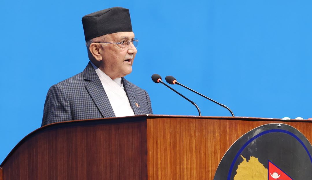 PM Oli announces completion of National Pride Projects by fiscal year 2082/83