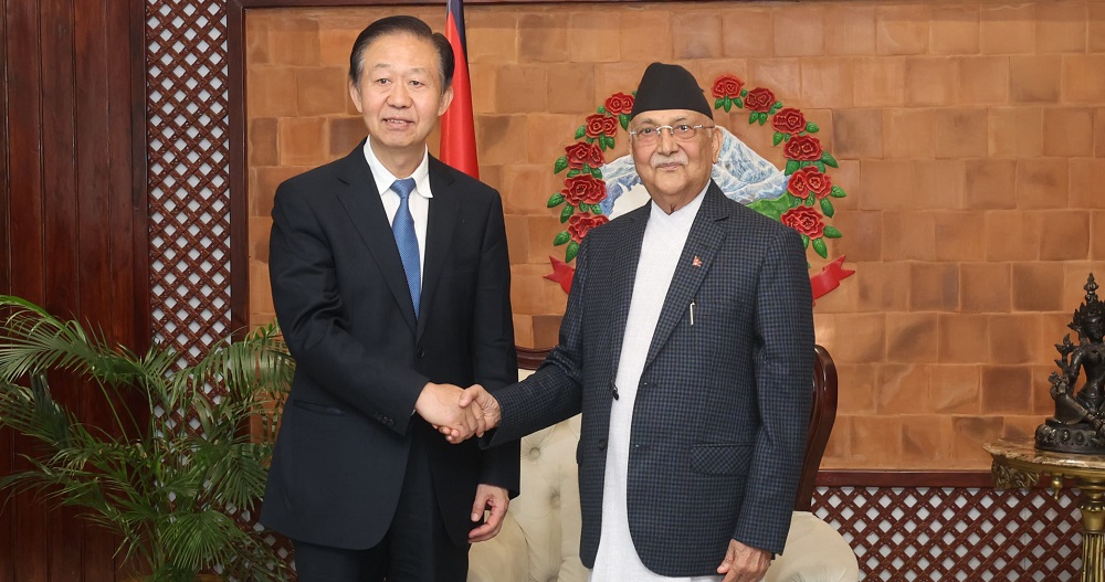 China’s NPC Vice Chair calls on PM Oli