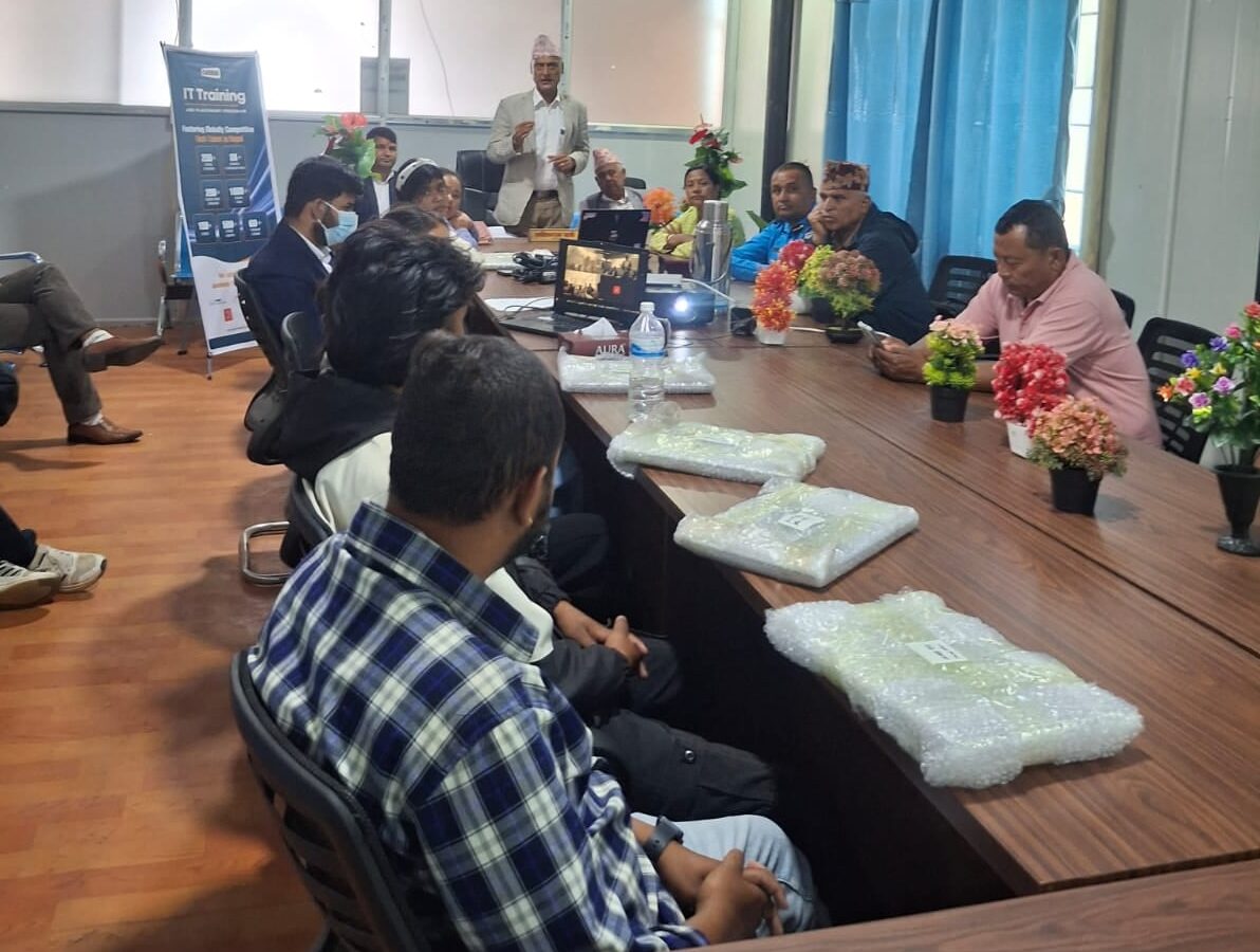 Genese Solution provides training and equipment to local youth in eastern Nepal