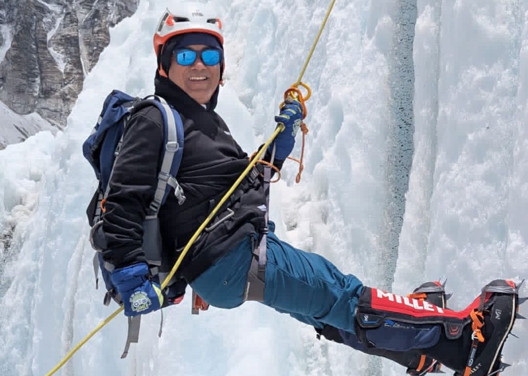 NC General Secretary Sharma sends letter to PM Oli from Everest Base Camp