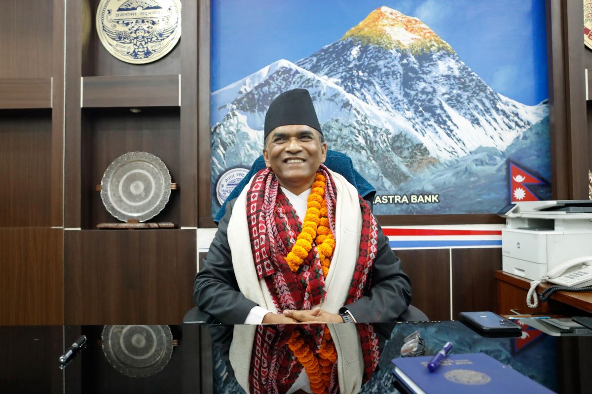 Central bank will secure citizens’ deposits: Newly appointed Governor Dr Poudel