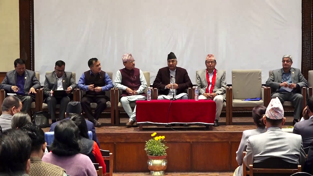Nepali Congress convenes meeting amid calls for Home Minister Ramesh Lekhak’s resignation