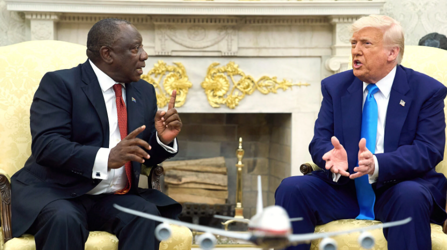 Trump confronts South African President Cyril with ‘baseless’ claims of white ‘genocide’; Cyril pushes back