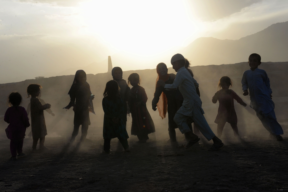 Afghan children shine through shadows, nurturing hope for brighter future
