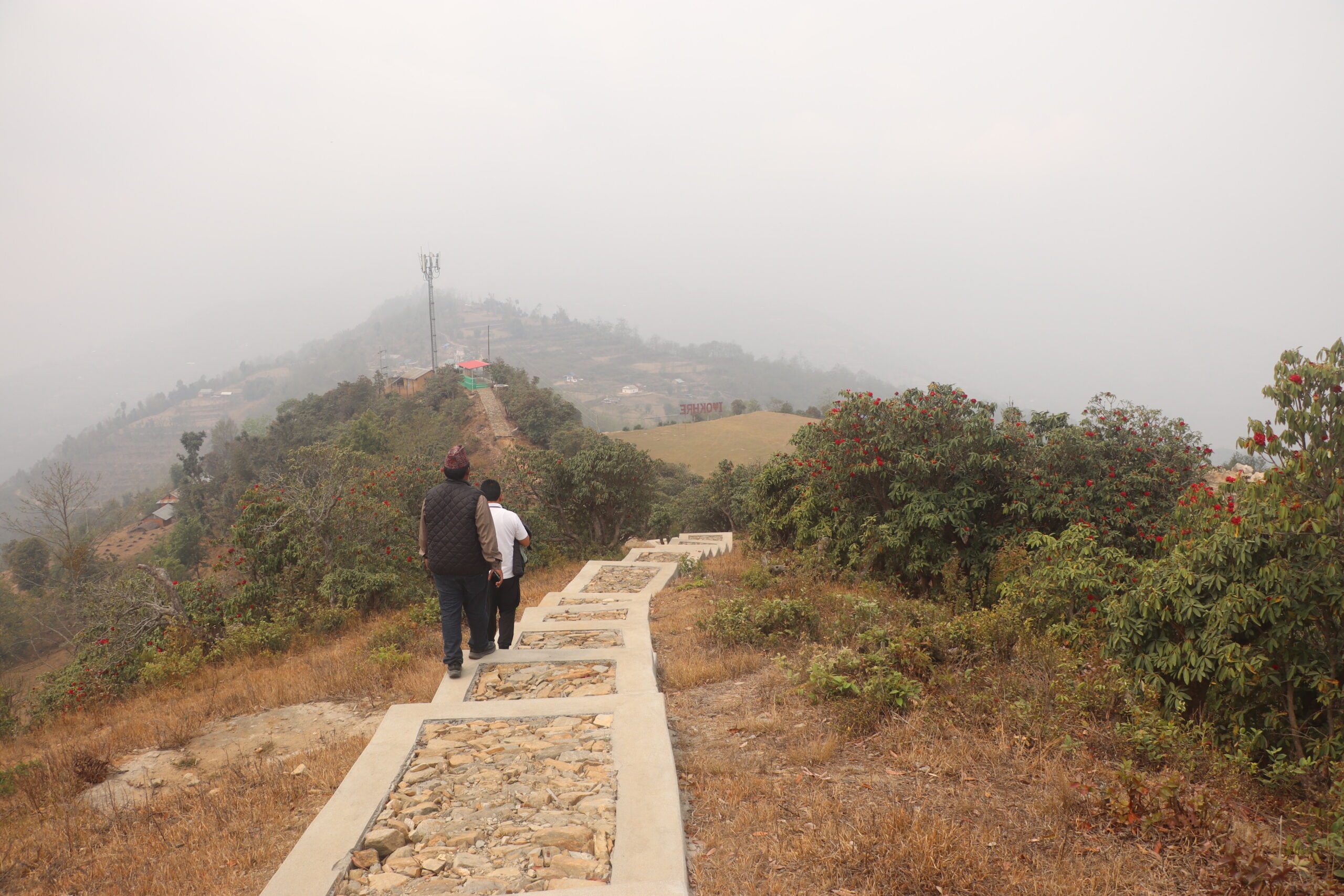 Dagbung trekking route attracts tourists