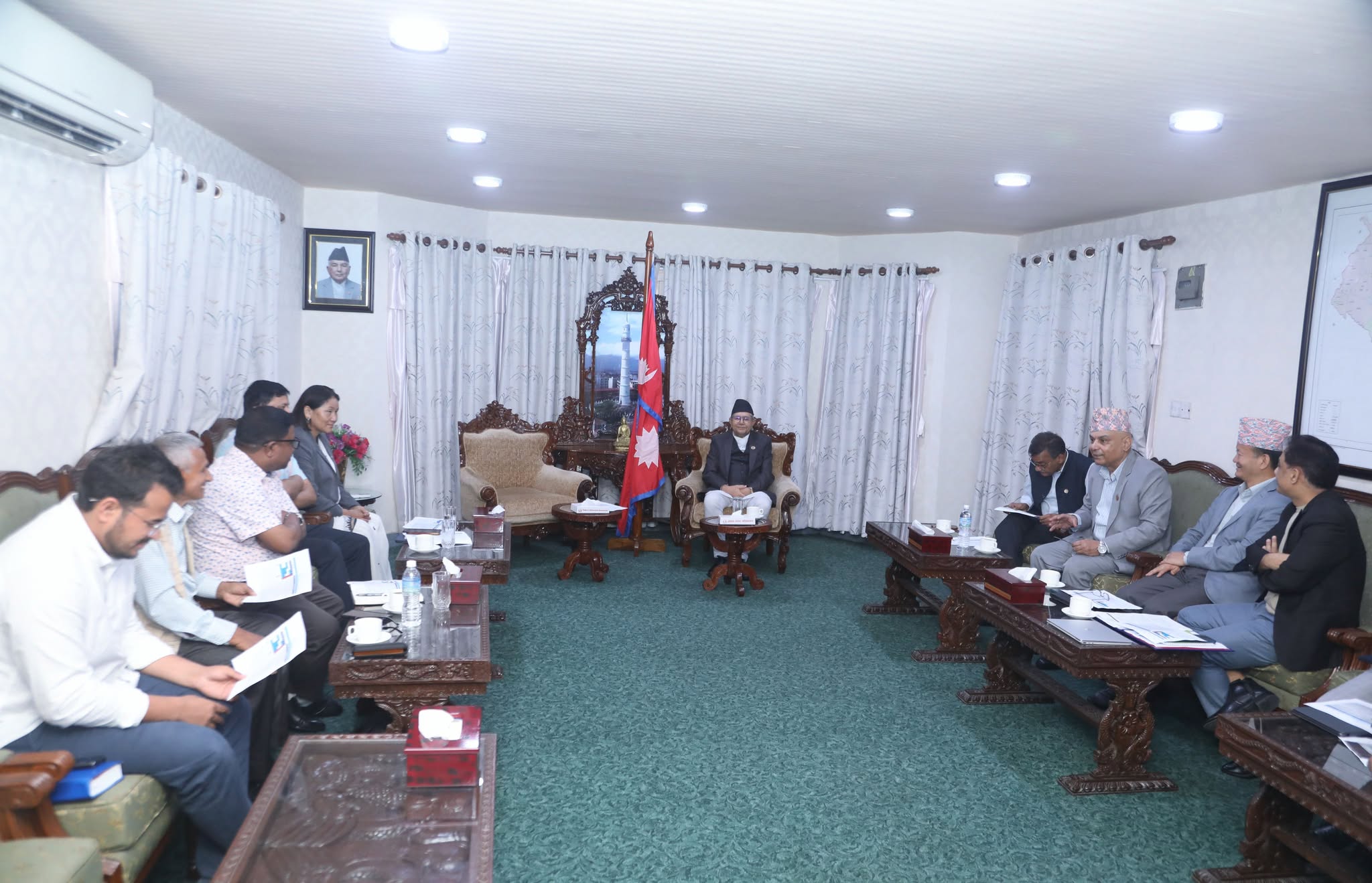 Speaker Ghimire meets party whips amid HoR obstruction