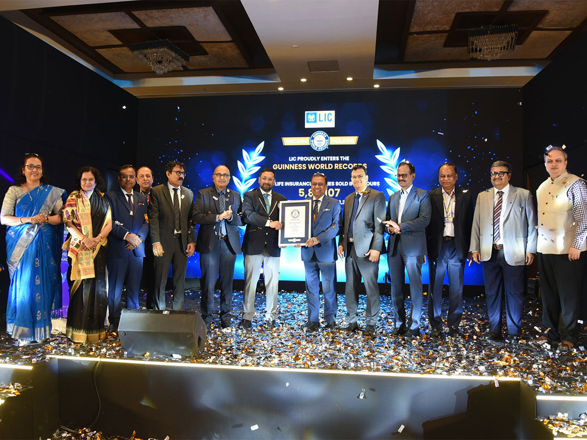 LIC bags Guinness World Records for selling most life insurance policies in 24 hours