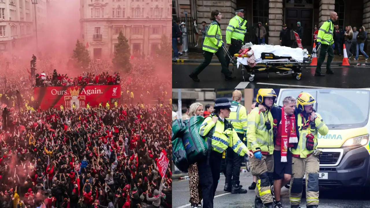Tragedy mars Liverpool FC’s PL title parade as car rams into fans; 47 injured