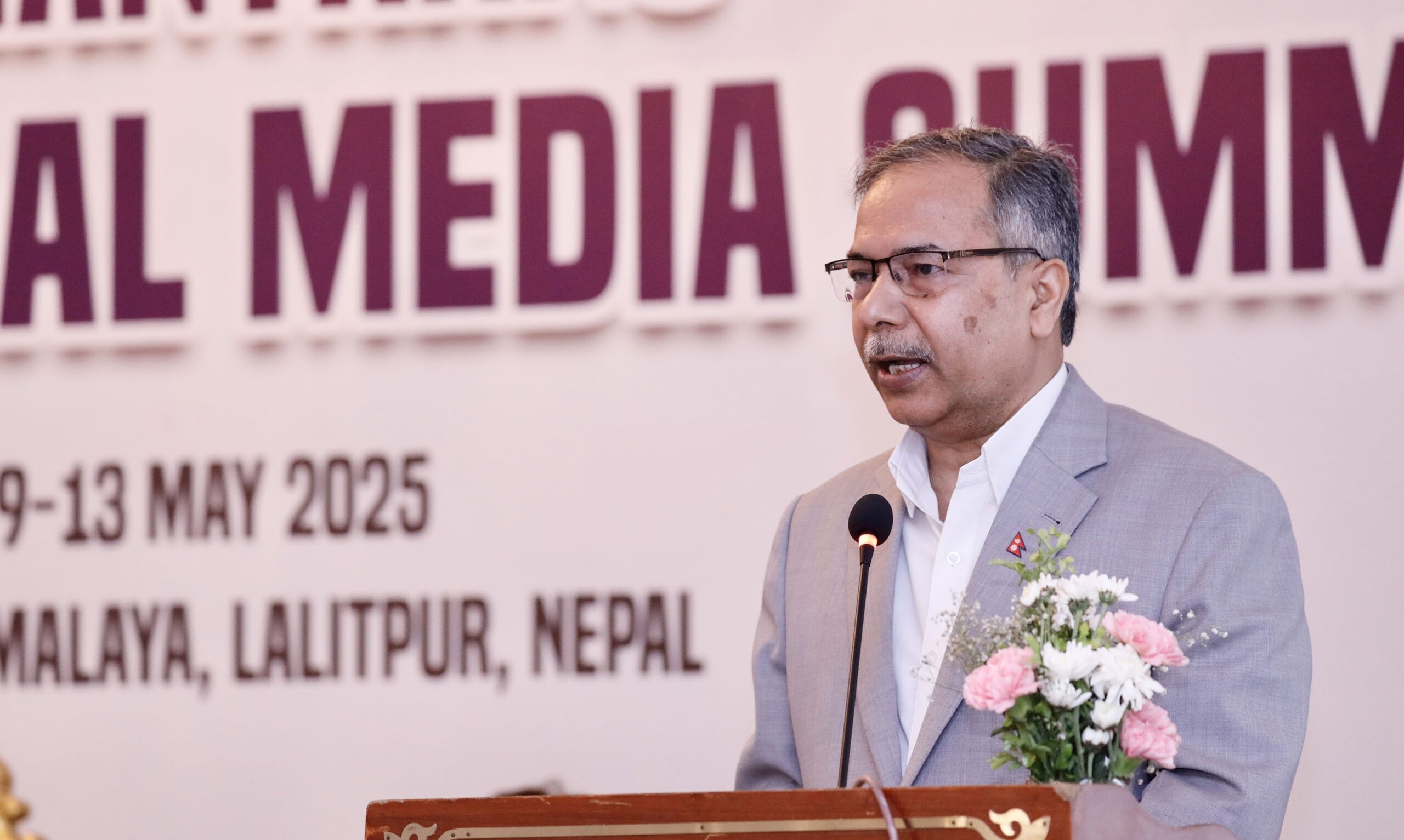 Media vital to foster debate on climate change impact: Vice President Yadav