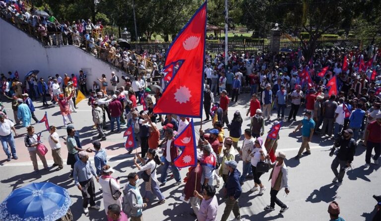 Royalists continue protests for monarchy and Hindu state