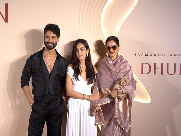Rekha joins Mira Rajput, Shahid Kapoor at wellness brand launch in Mumbai