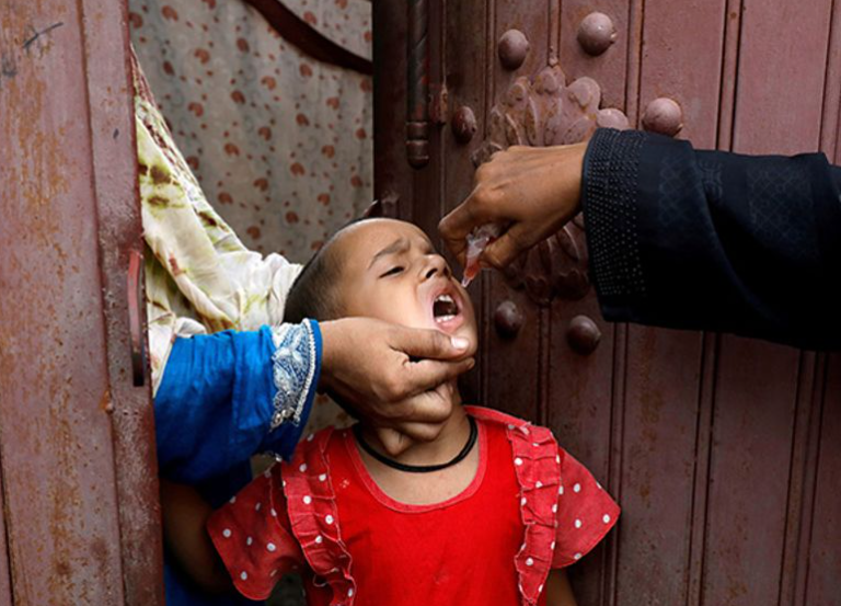 Poliovirus detected in sewage samples of 18 districts of Pakistan