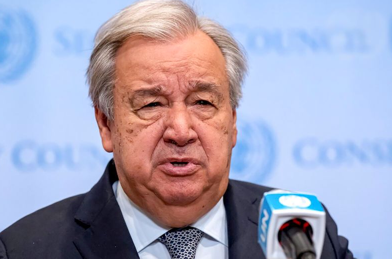 UN Chief calls for maximum military restraint from India, Pakistan