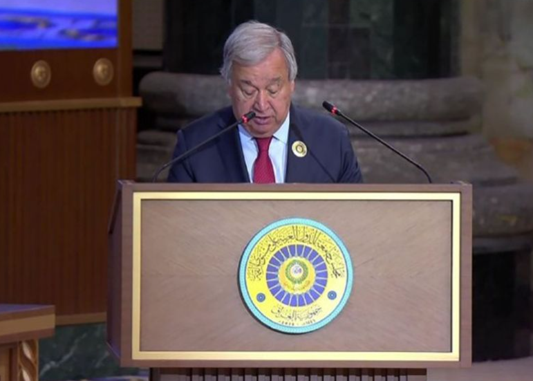 UN Chief rejects forced displacement of Gaza residents