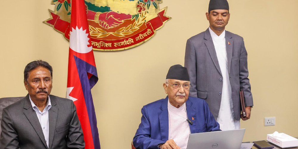 PM Oli calls for ensuring citizens’ broader access to labour