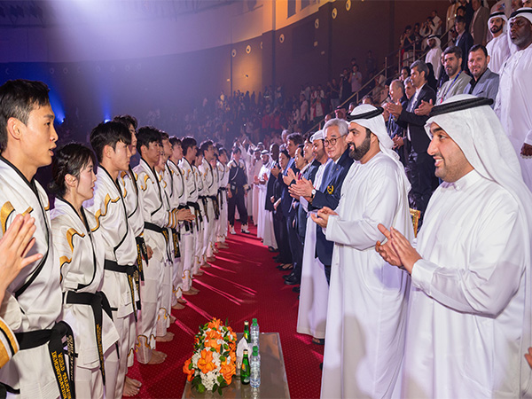 Crown Prince of Fujairah attends opening of World Taekwondo Cadet Championships 2025