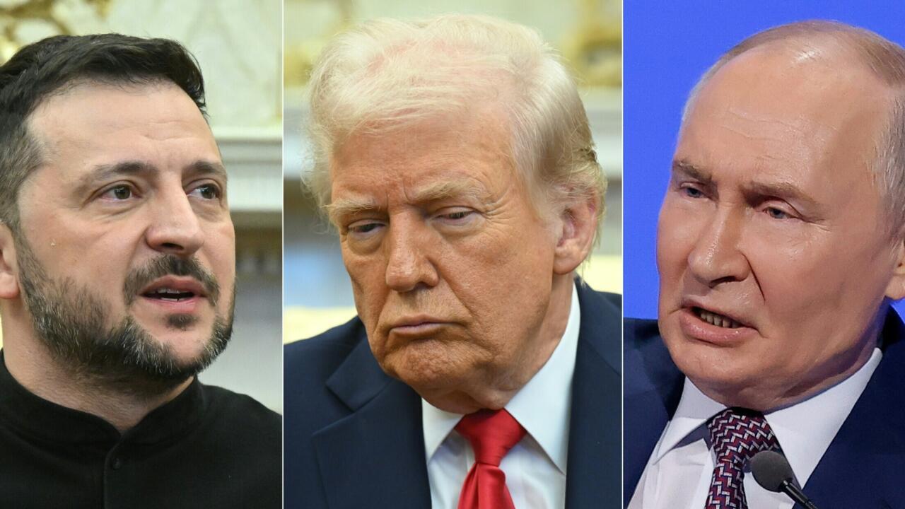 Zelensky proposes three-way meeting with Trump, Putin