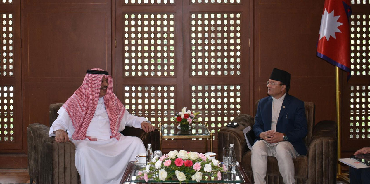 Environment Minister Shahi and Qatari Foreign Minister’s Special Envoy hold meeting