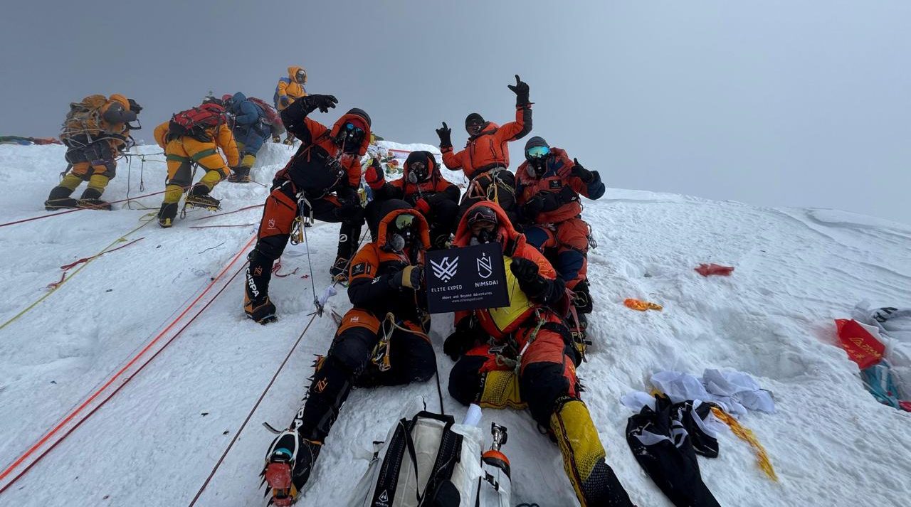 Climber completes sea-to-Everest ascent in under four days