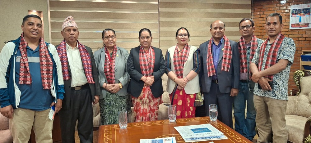 NA Vice Chairperson Ghimire off to China