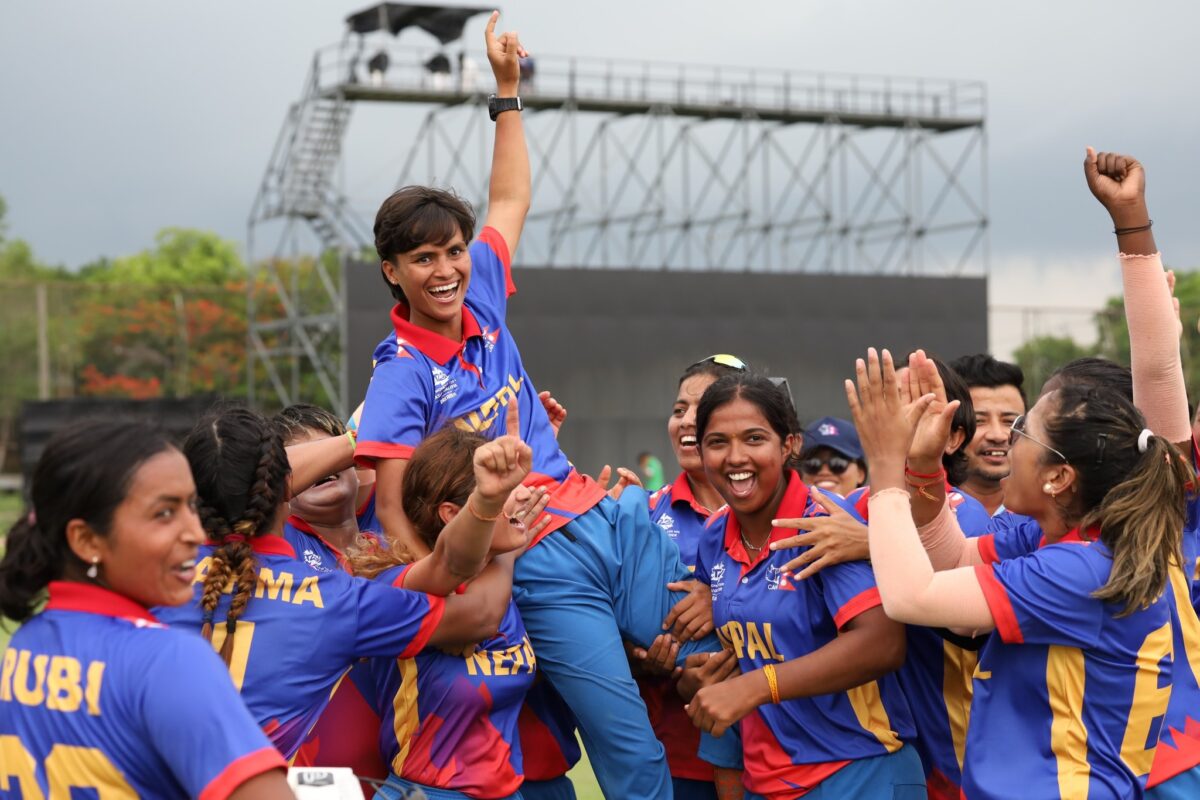 Nepal qualifies for ICC Women’s T20 World Cup Global Qualifier for the first time