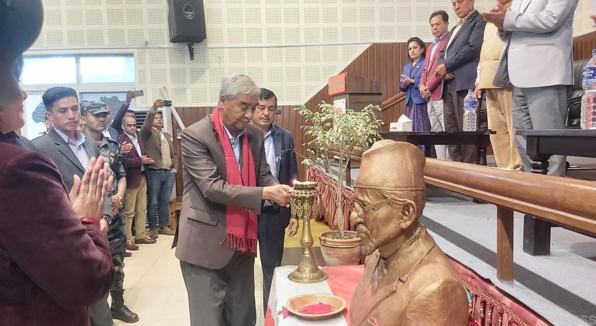 NC President Deuba urges migrant Nepalis to invest skill, capital for nation’s prosperity