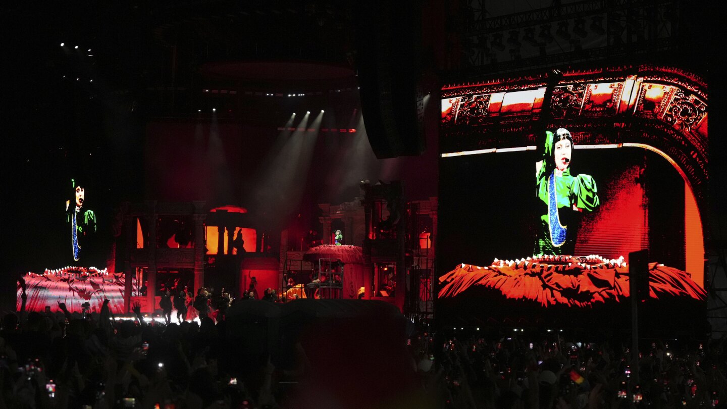 Brazilian police arrest two people over alleged plot to attack Lady Gaga’s concert