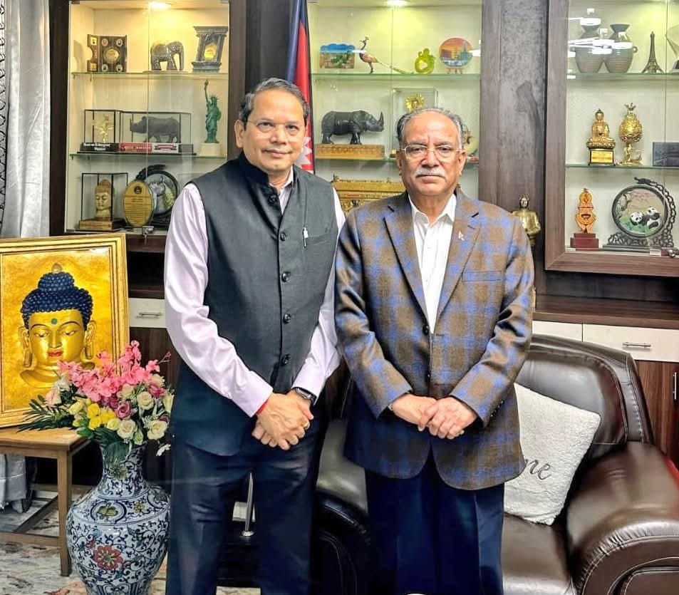 BJP’s foreign affairs head Chauthaiwale meets Nepal’s political heavyweights