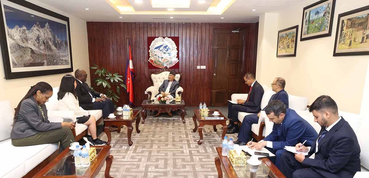 FRLD Executive Director Diong calls on PM Oli