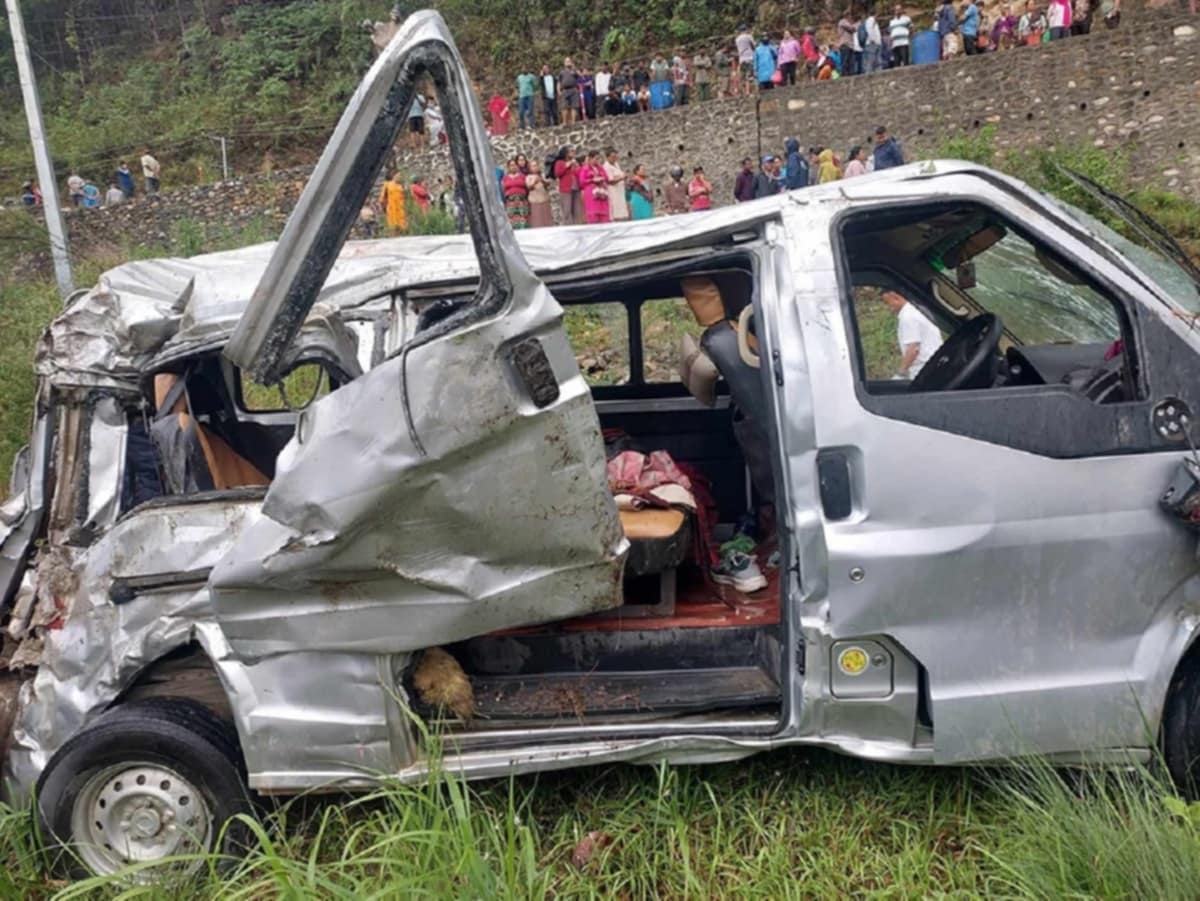 Three killed in Pokhara electric microbus accident