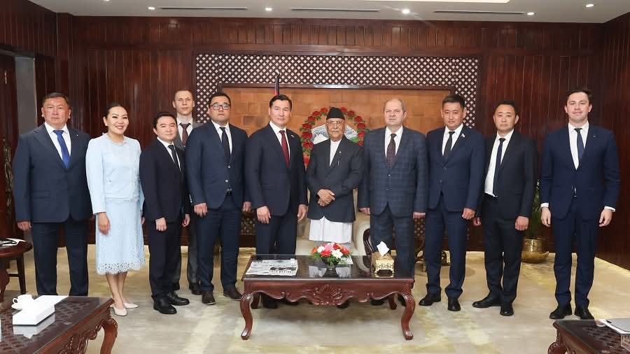 PM Oli meets Russian delegation, urges halt to Nepali recruitment