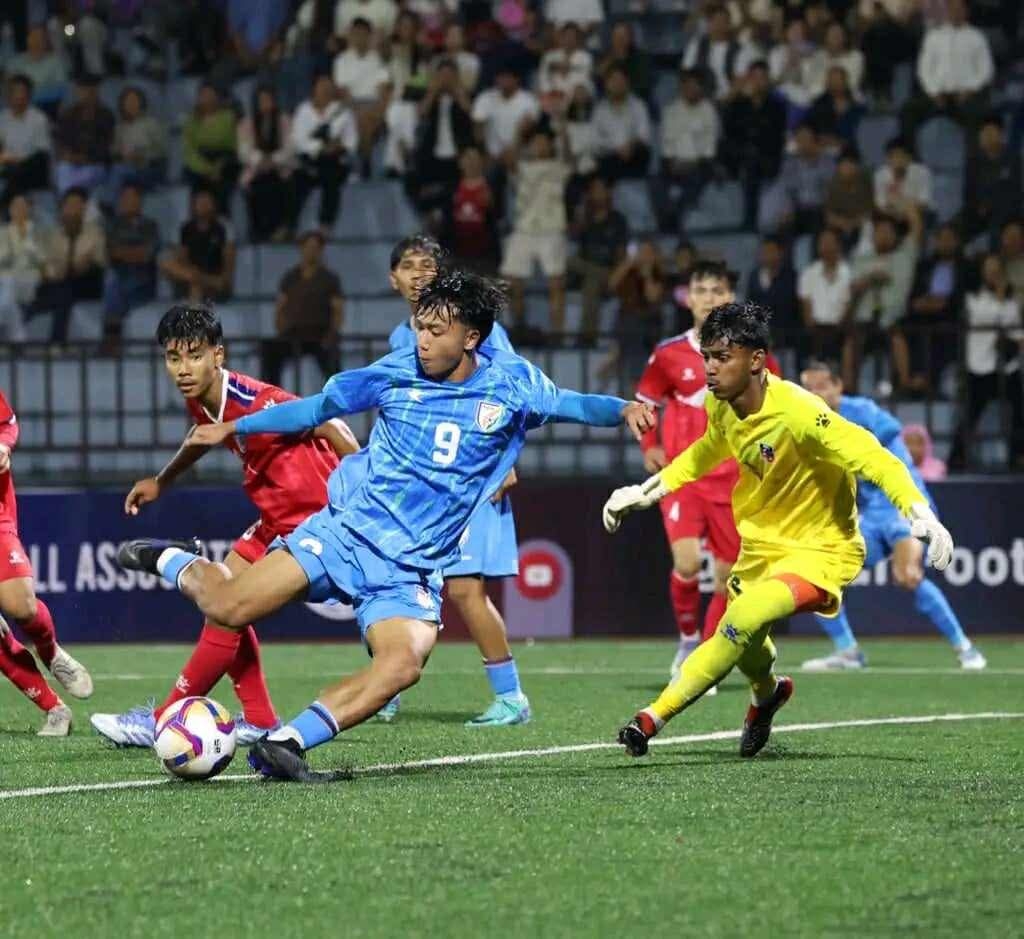 SAFF U-19 Championship: India defeats Nepal by 4-0 goals
