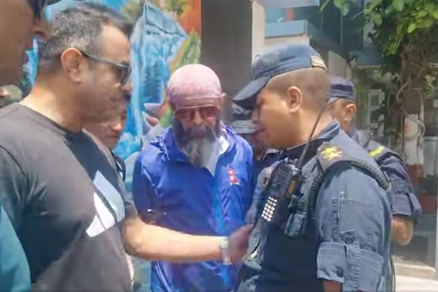 Shiva Sena Nepal Chair Basnet arrested 