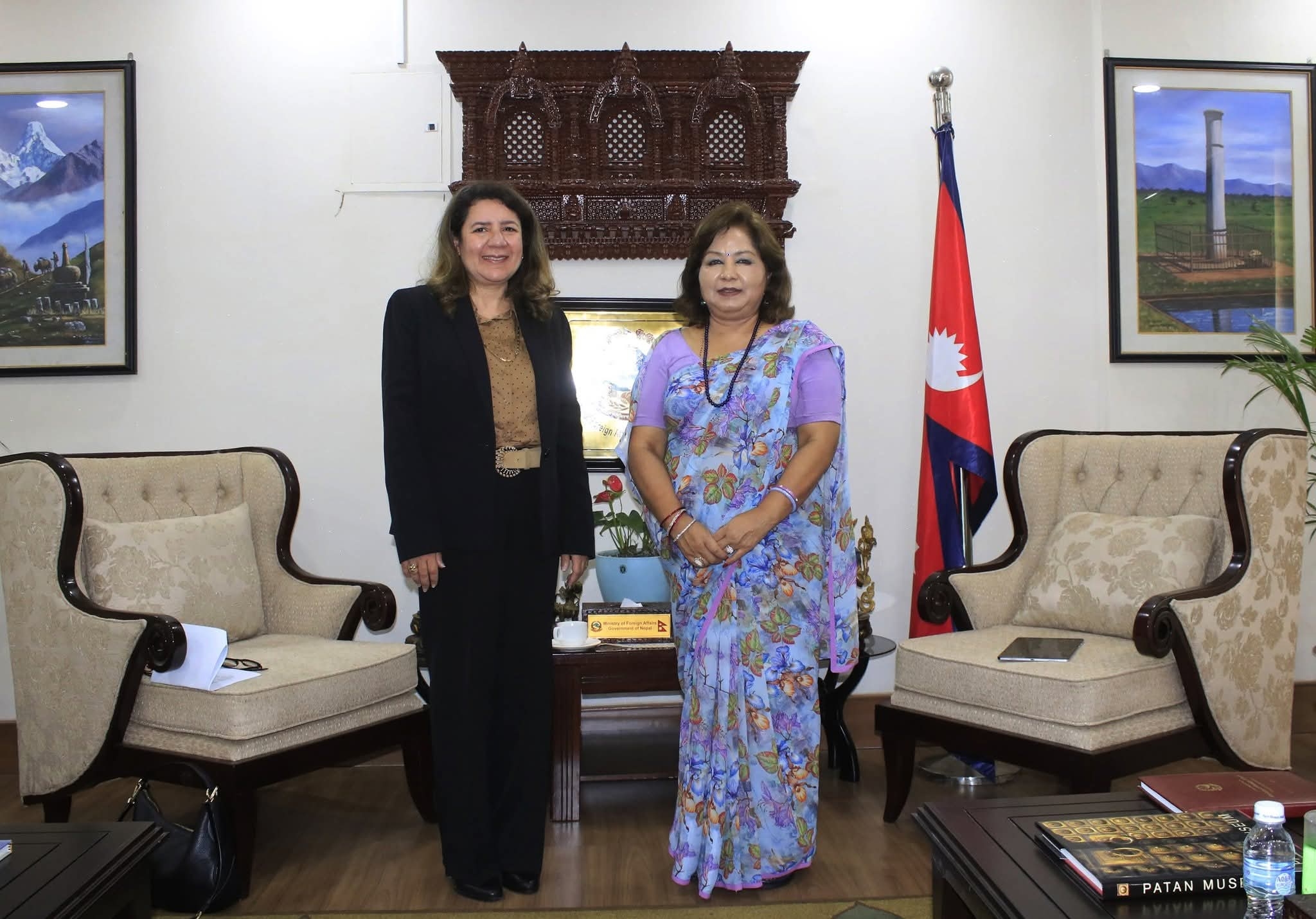 Egyptian ambassador pays farewell call on Foreign Minister Rana 