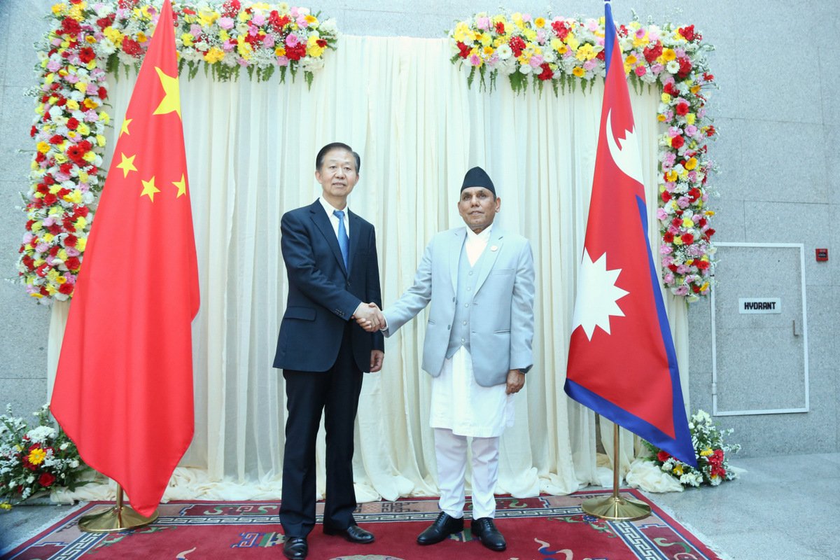 Chinese NPC Vice Chair meets National Assembly Chair Dahal