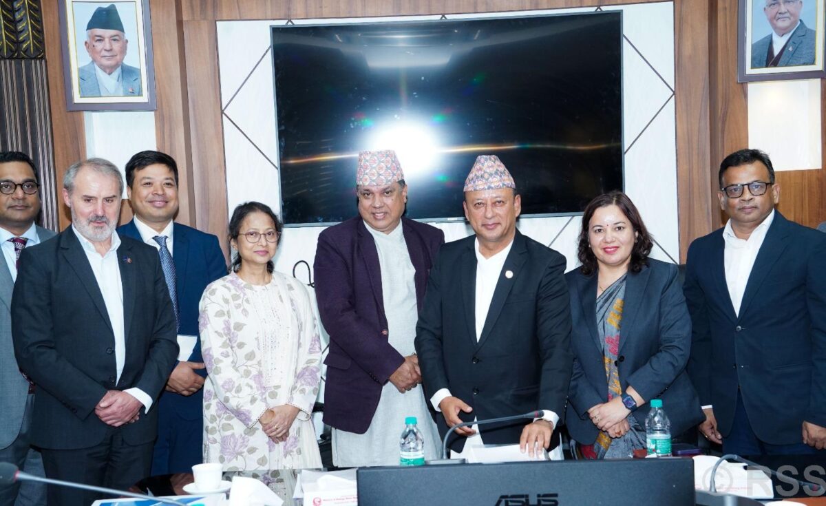 ADB Vice-President calls on Energy Minister Khadka