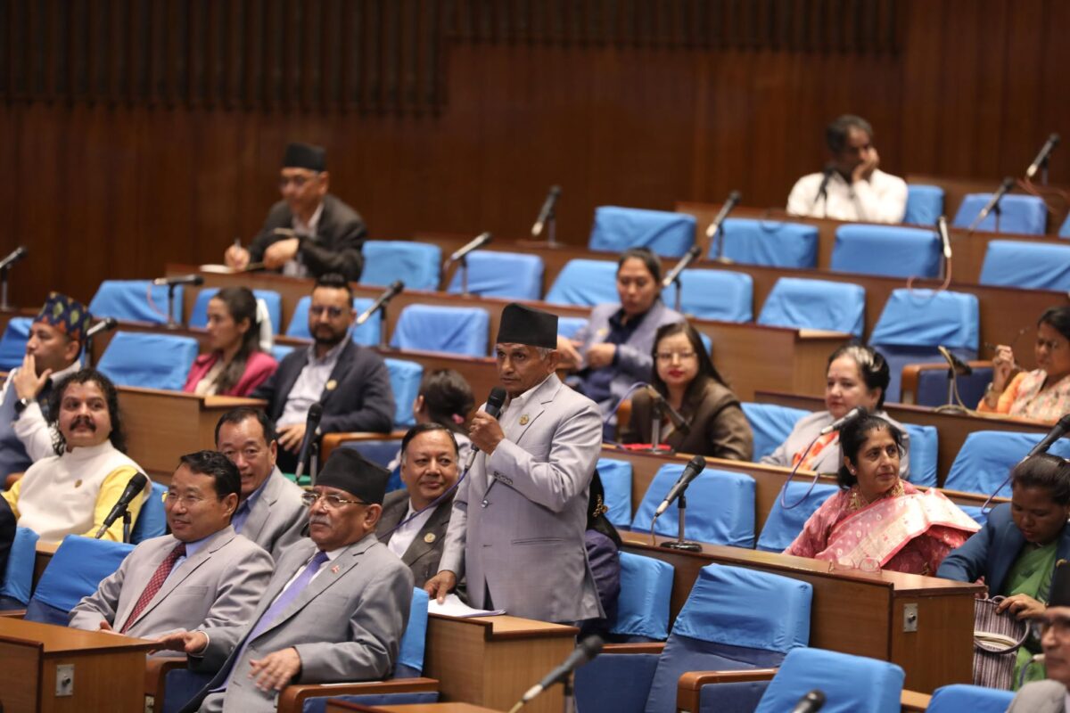 Opposition’s protest on visa scandal will continue: Maoist Center Chief Whip Pandey